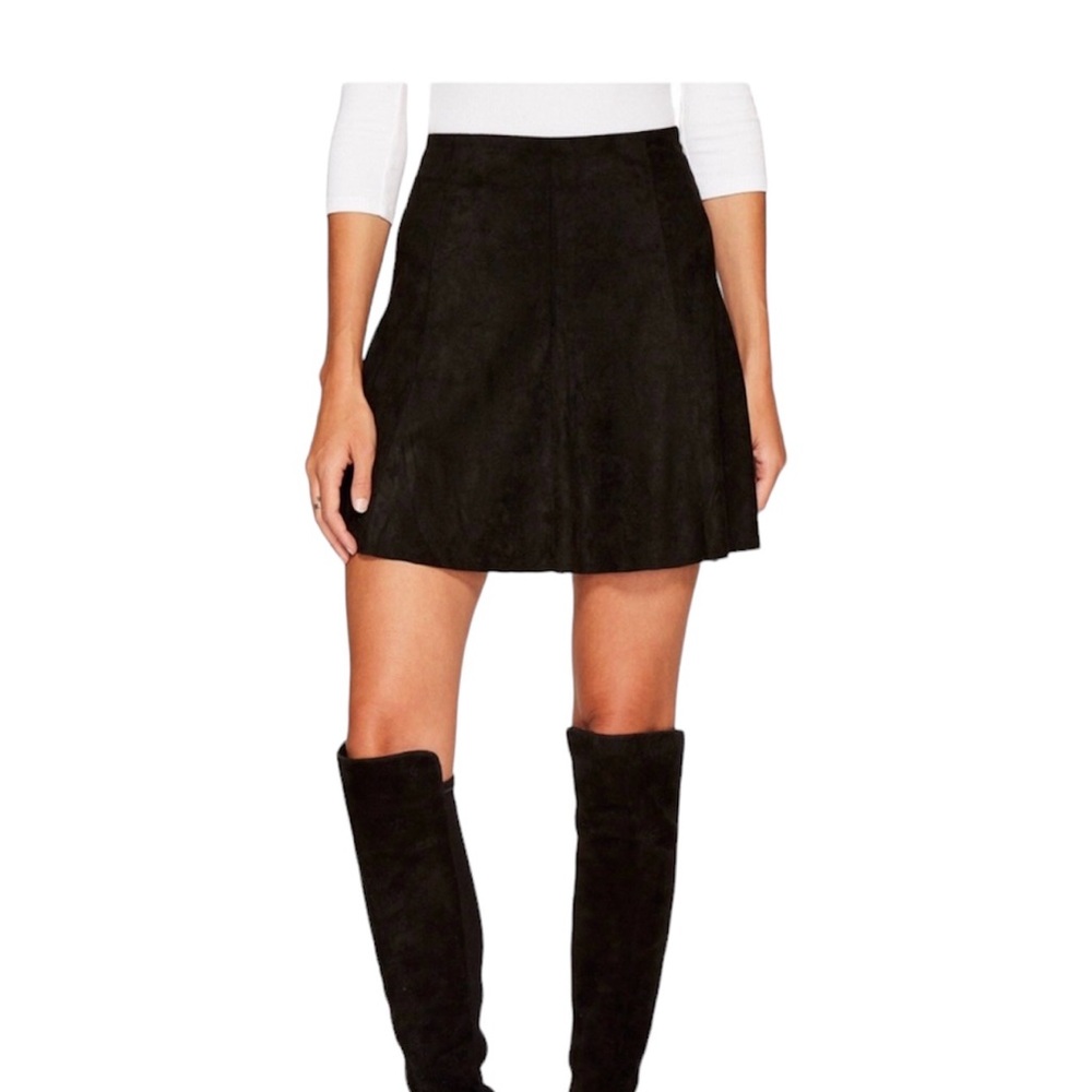 BB Dakota Black Mini Skirt